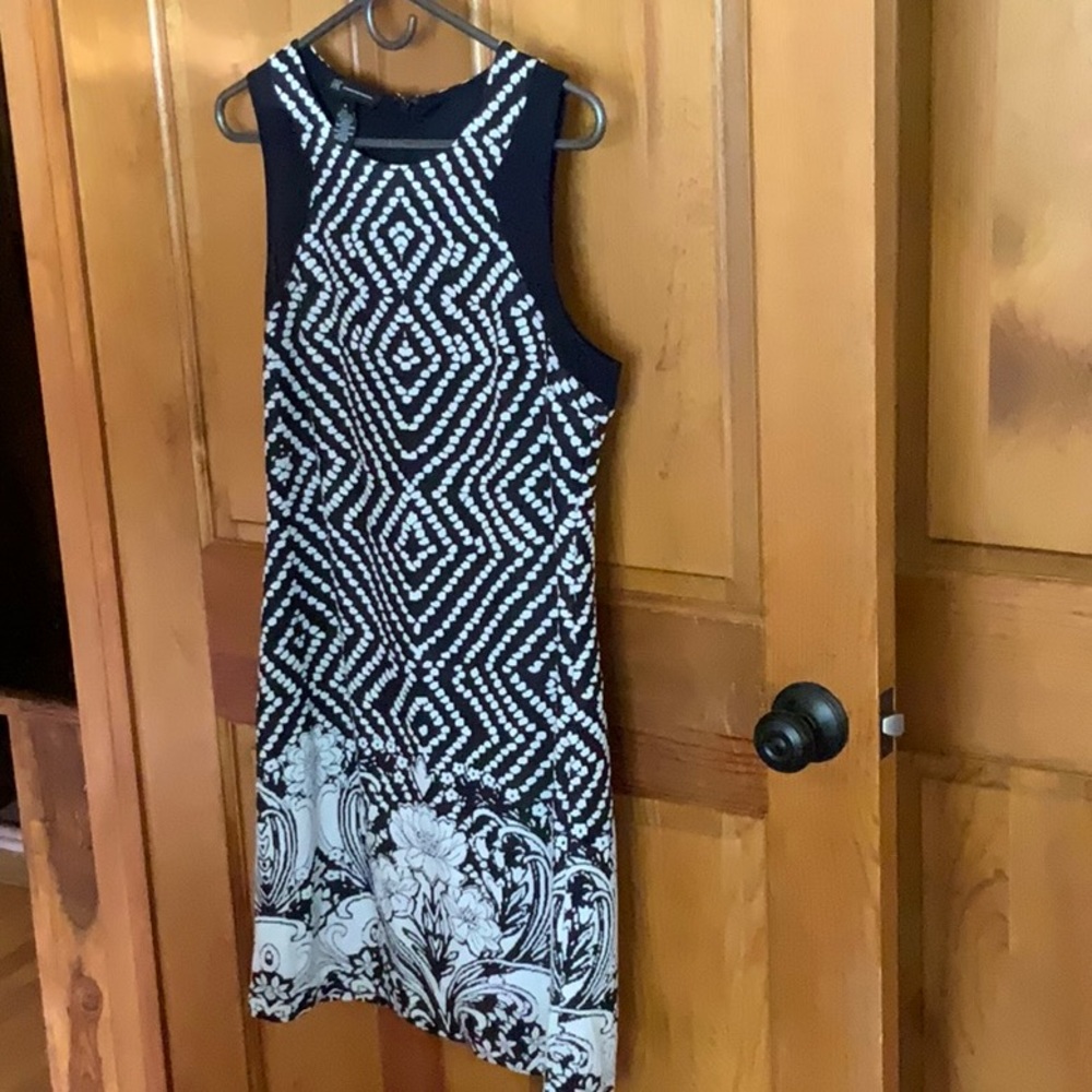 INC knee length dress